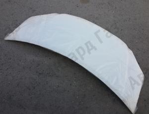 Капот Газель нового образца белый пластиковый
